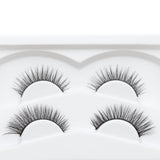 Vegan Natural False Eyelashes - Magnetic Black Eyeliner and Lashes Kit