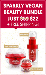 VALENTINE SPECIAL Vegan Beauty Bundle: Full-Sized Face Cream, Serum & Eye Cream!