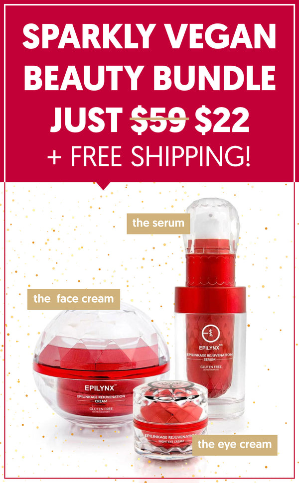 VALENTINE Vegan Beauty Bundle: Full-Sized Face Cream, Serum & Eye Cream!