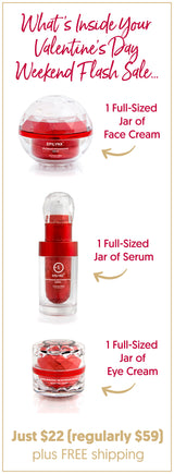 VALENTINE SPECIAL Vegan Beauty Bundle: Full-Sized Face Cream, Serum & Eye Cream!