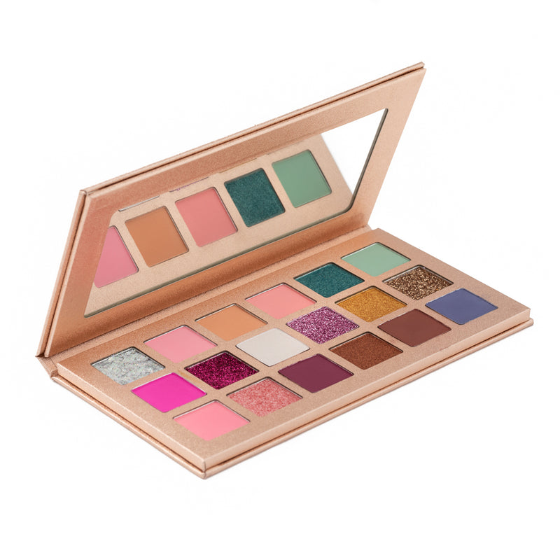 Cosmetic Matte Eyeshadow Cream Makeup Palette Shimmer Set 28 Colors Well  People
